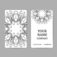 Business cards for your design vector