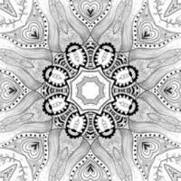 Abstract mandala background vector