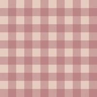 Plaid vector seamless texture. Pink seamless pattern. Checkered backgraund. Vector illustration.