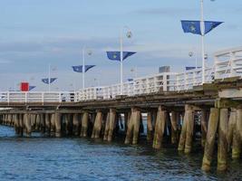 the beach of Sopot in Poland photo