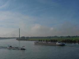 the rhine river in germany photo