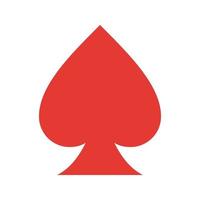 Spade Flat Multicolor Icon vector