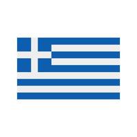 Greece Flat Multicolor Icon vector