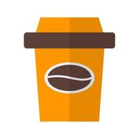 Coffee Cup I Flat Multicolor Icon vector