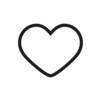 Favorite I Line Icon vector