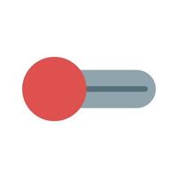 Switch Off Flat Multicolor Icon vector