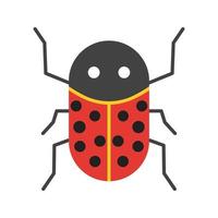 Insect Infestation Flat Multicolor Icon vector