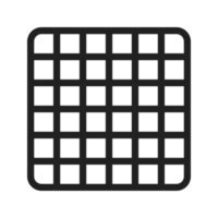 Grid Line Icon vector