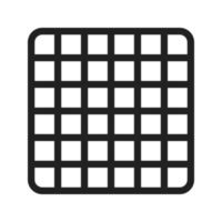 Grid Line Icon vector