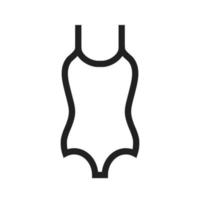 Swimming Vest Line Icon vector