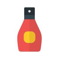 Syrup Flat Multicolor Icon vector