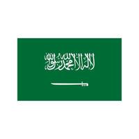 icono multicolor plano de arabia saudita vector