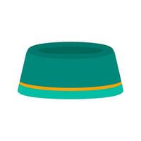 Cap Flat Multicolor Icon vector