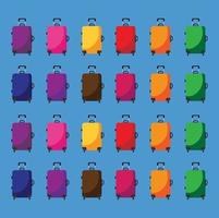 textura de fondo de fondo de bolsa de equipaje vector