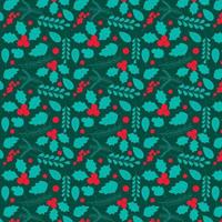 Hand drawn christmas pattern design background. Vector. vector