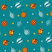 Hand drawn christmas pattern design background. Vector. vector