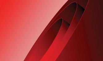 Abstract red rolled wrapping background. vector