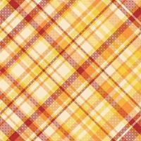 Tartan plaid pattern with texture and summer color. vector