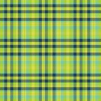 Tartan plaid pattern with texture and summer color. vector