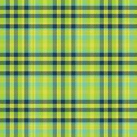 Tartan plaid pattern with texture and summer color. vector