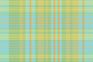 Tartan plaid pattern with texture and summer color. vector