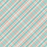 Tartan plaid pattern with texture and summer color. vector