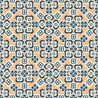 Abstract seamless flower pattern. Repeat pattern. vector