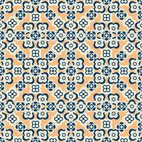 Abstract seamless flower pattern. Repeat pattern. vector