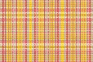 Tartan plaid pattern with texture and summer color. vector