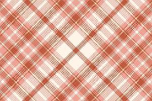 Tartan plaid pattern with texture and summer color. vector