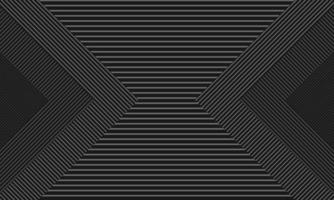 Abstract black and gray square with lines pattern. vector