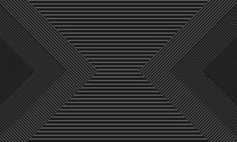 Abstract black and gray square with lines pattern. vector