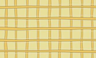 Abstract yellow, white and black lines pattern in seamless style. vector