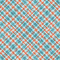 Tartan plaid pattern with texture and summer color. vector