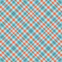 Tartan plaid pattern with texture and summer color. vector