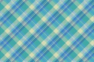 Tartan plaid pattern with texture and summer color. vector