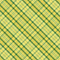 Tartan plaid pattern with texture and summer color. vector