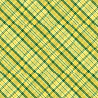 Tartan plaid pattern with texture and summer color. vector