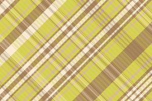 Tartan plaid pattern with texture and summer color. vector