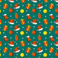 Hand drawn christmas pattern design background. Vector. vector