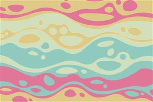 Abstract psychedelic groovy background with texture. vector