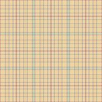 Tartan plaid pattern with texture and summer color. vector