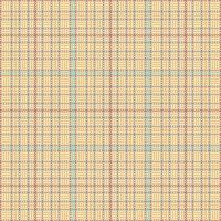 Tartan plaid pattern with texture and summer color. vector