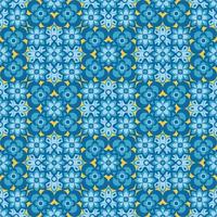 Abstract seamless flower pattern. Repeat pattern. vector