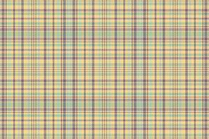 Tartan plaid pattern with texture and summer color. vector