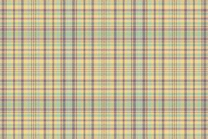 Tartan plaid pattern with texture and summer color. vector