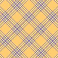 Tartan plaid pattern with texture and summer color. vector