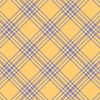 Tartan plaid pattern with texture and summer color. vector