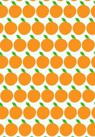 orange hand draw pattern background. Vector illustration.