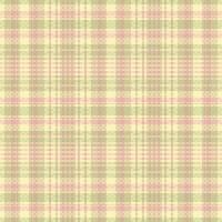 Tartan plaid pattern with texture and summer color. vector